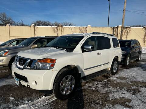 2014 Nissan Armada for sale at Metro Motor Sales in Minneapolis MN