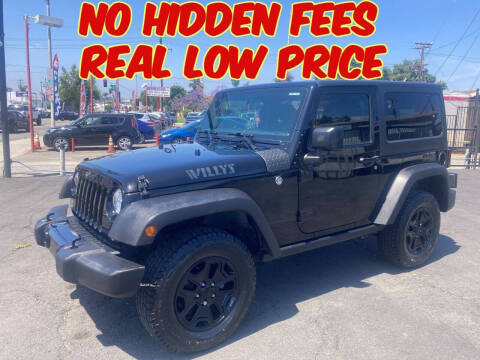 2017 Jeep Wrangler for sale at Pacific West Imports in Los Angeles CA