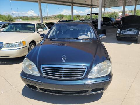 2001 Mercedes-Benz S-Class for sale at Carzz Motor Sports in Fountain Hills AZ