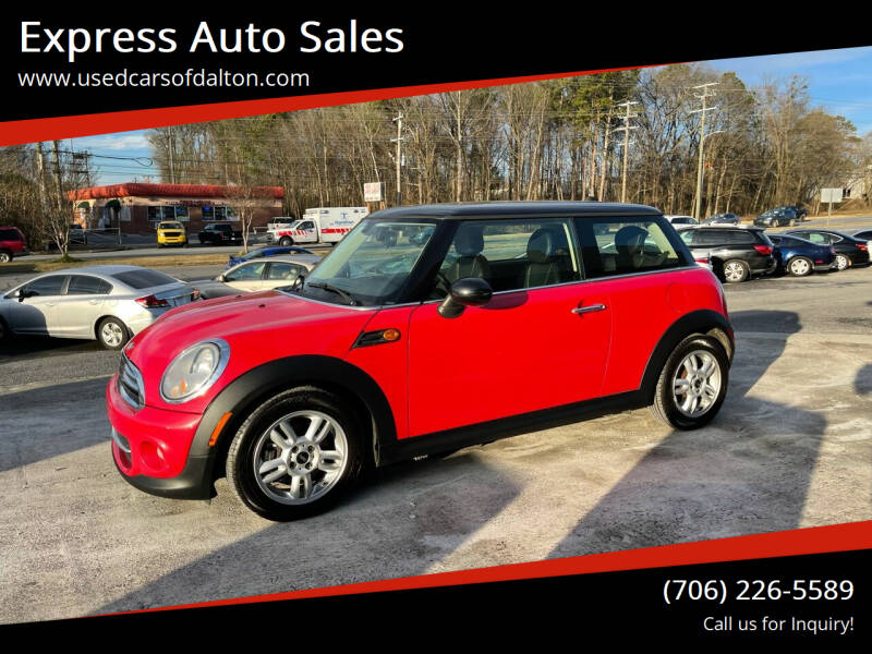 2013 MINI Hardtop for sale at Express Auto Sales in Dalton GA