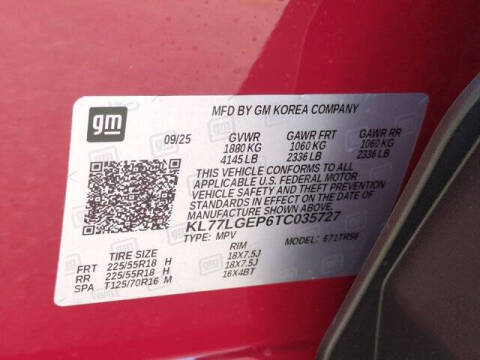 2026 Chevrolet Trax RS