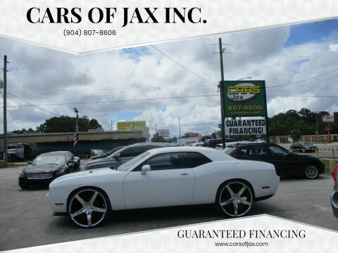 2010 Dodge Challenger for sale at CARS OF JAX INC. in Jacksonville FL