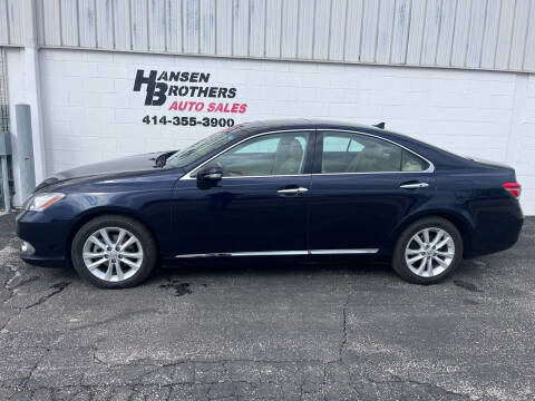 2010 Lexus ES 350 for sale at HANSEN BROTHERS AUTO SALES in Milwaukee WI