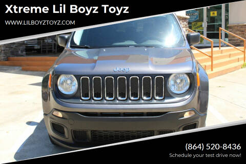 2017 Jeep Renegade for sale at Xtreme Lil Boyz Toyz in Greenville SC