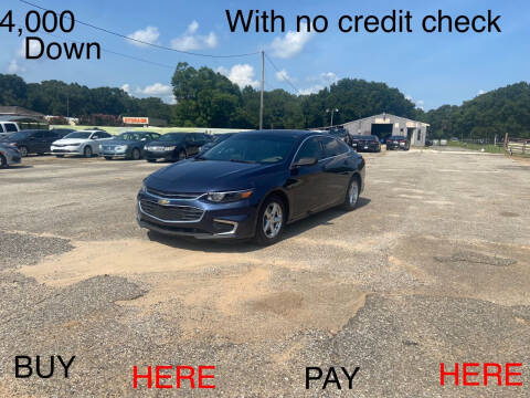 2017 Chevrolet Malibu for sale at First Choice Financial LLC in Semmes AL