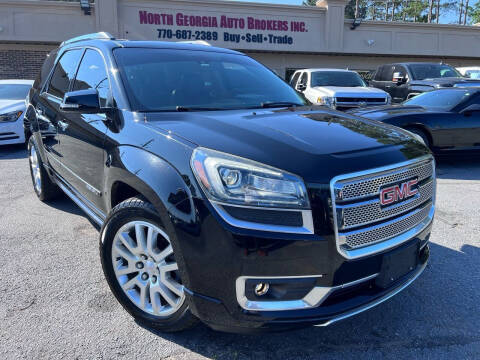 2016 GMC Acadia for sale at North Georgia Auto Brokers in Snellville GA