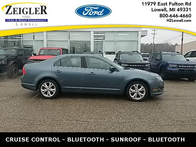 2012 Ford Fusion for sale at Zeigler Ford of Plainwell in Plainwell MI