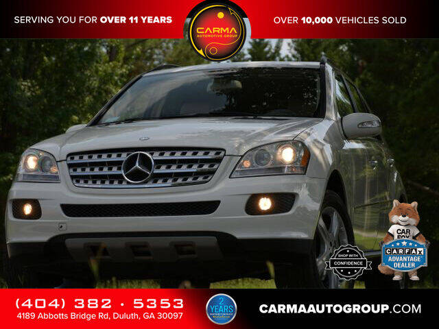 2008 Mercedes-Benz M-Class for sale at Carma Auto Group in Duluth GA