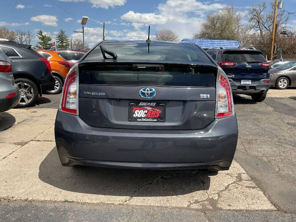 2013 Toyota Prius for sale at Socars llc in Denver, CO