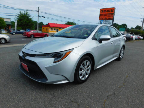 2021 Toyota Corolla for sale at Cars 4 Less in Manassas VA