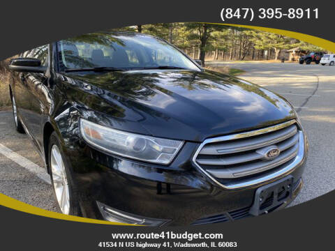 2013 Ford Taurus for sale at Route 41 Budget Auto in Wadsworth IL
