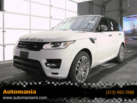 2017 Land Rover Range Rover Sport for sale at Automania in Dearborn Heights MI