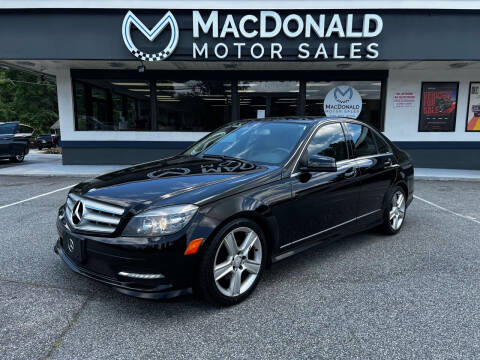 2011 Mercedes-Benz C-Class for sale at MacDonald Motor Sales in High Point NC