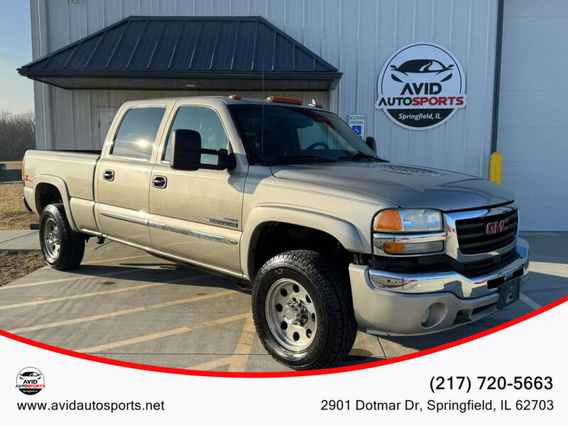 2006 GMC Sierra 2500HD for sale at AVID AUTOSPORTS in Springfield IL