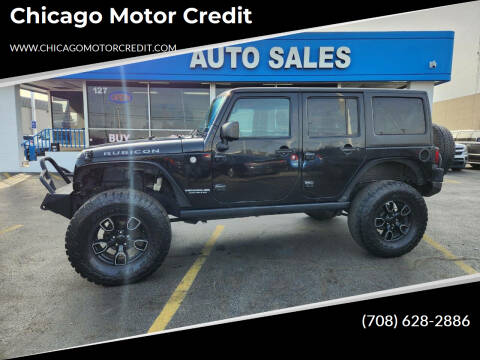 2016 Jeep Wrangler Unlimited for sale at Chicago Motor Credit in South Holland IL