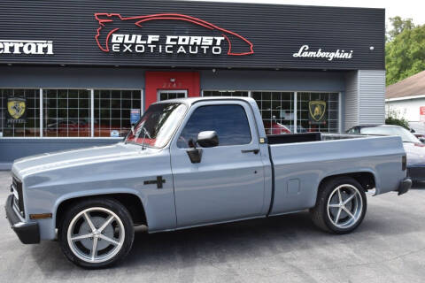 1985 Chevrolet C/K 10 Series for sale at Gulf Coast Exotic Auto in Gulfport MS