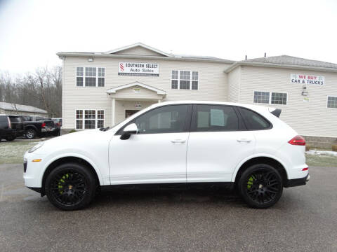 2017 Porsche Cayenne for sale at SOUTHERN SELECT AUTO SALES in Medina OH