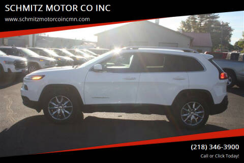 2018 Jeep Cherokee for sale at SCHMITZ MOTOR CO INC in Perham MN