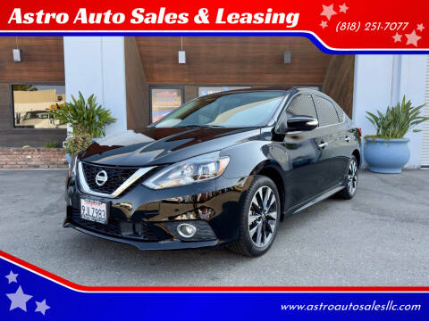 2019 Nissan Sentra for sale at Astro Auto Sales & Leasing in Sun Valley CA