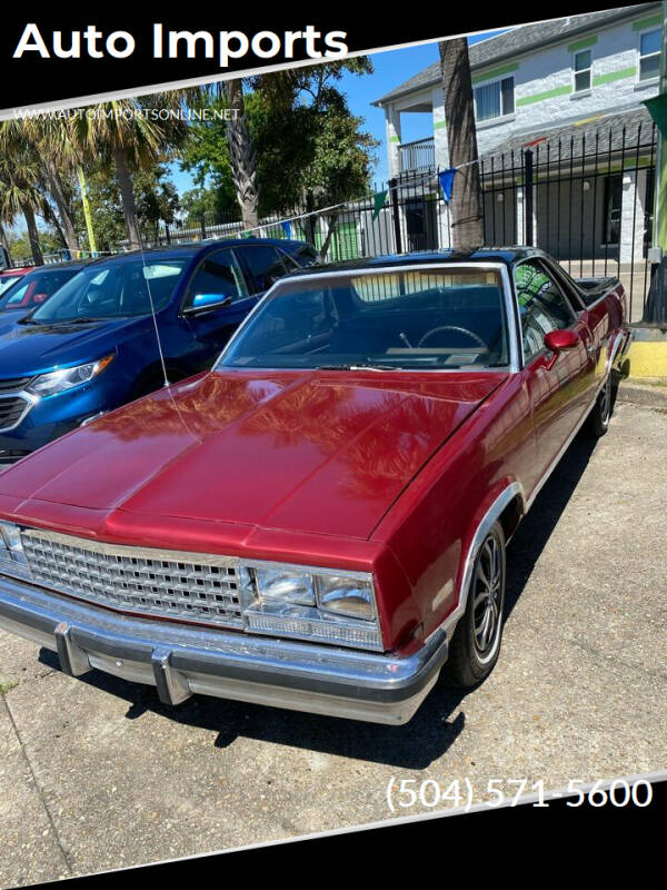 1983 Chevrolet El Camino for sale at Auto Imports in Metairie LA