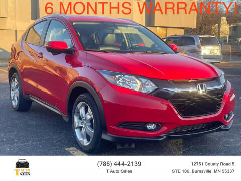 2016 Honda HR-V for sale at T AUTO SALES LLC in Burnsville MN
