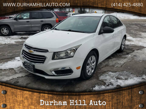 2015 Chevrolet Cruze for sale at Durham Hill Auto in Muskego WI