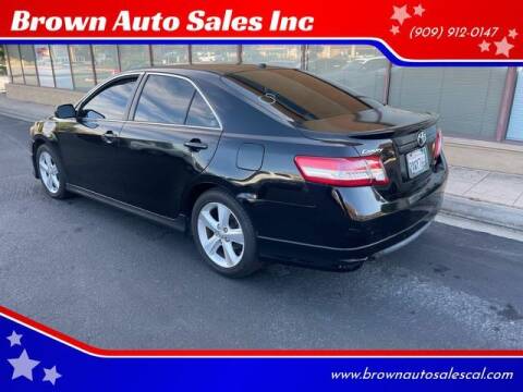 2011 Toyota Camry for sale at Brown Auto Sales Inc in Upland CA