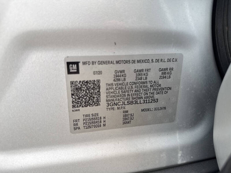2020 Chevrolet Trax LT