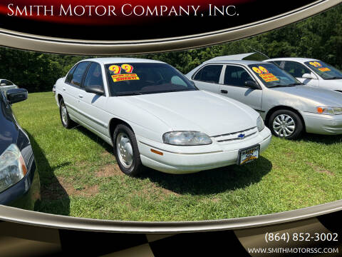 1999 Chevrolet Lumina for sale at Smith Motor Company, Inc. in Mc Cormick SC