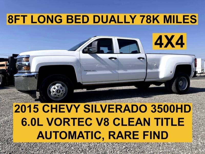 2015 Chevrolet Silverado 3500HD for sale at RT Motors Truck Center in Oakley CA