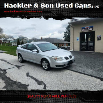 2009 Pontiac G5 for sale at Hackler & Son Used Cars in Red Lion PA