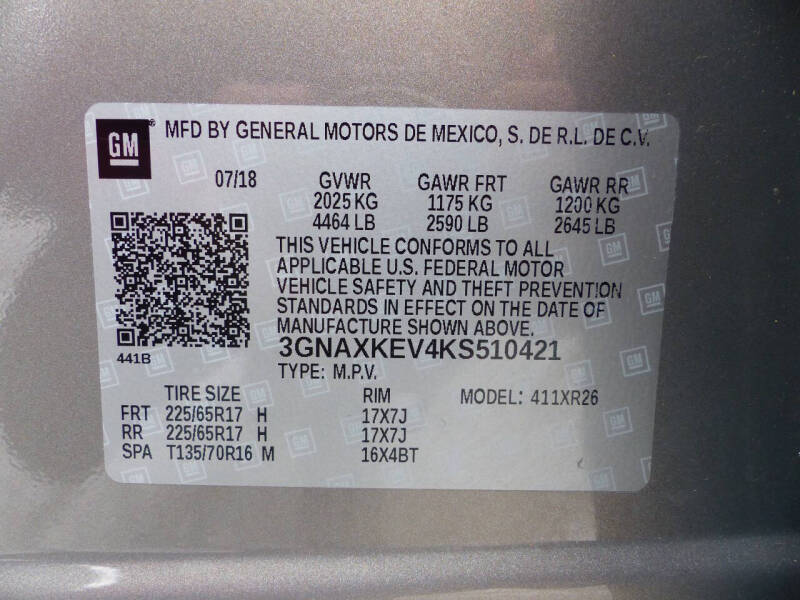 2019 Chevrolet Equinox LT