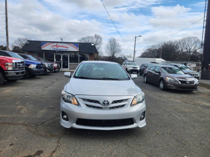 2013 Toyota Corolla for sale at American Auto Sales LLC in Charlotte NC