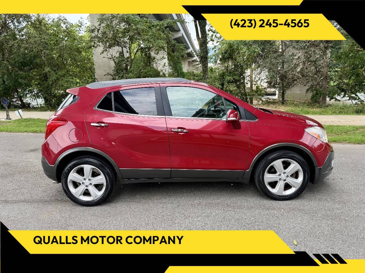 Red 2015 Buick Encore Base Base 4dr Crossover 1
