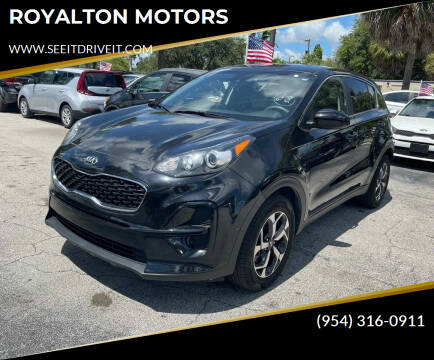 2020 Kia Sportage for sale at ROYALTON MOTORS in Plantation FL