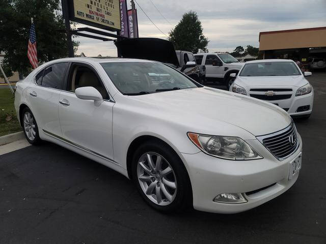 2008 Lexus LS 460 for sale at AUTOWORLD in Chester VA