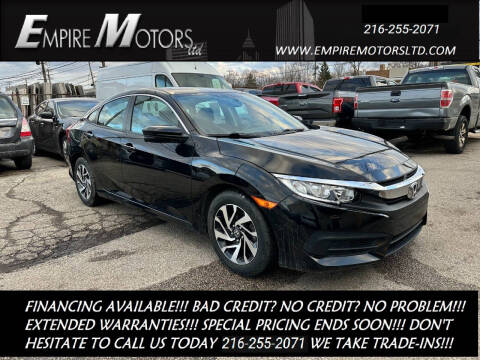 2018 Honda Civic for sale at Empire Motors LTD in Cleveland OH