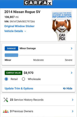2014 Nissan Rogue SV