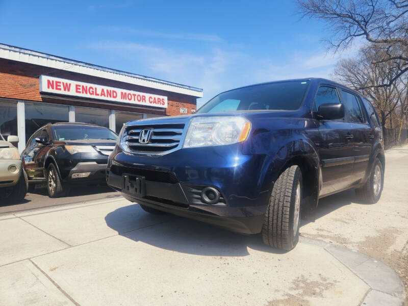 2015 Honda Pilot for sale at New England Motor Cars in Springfield MA