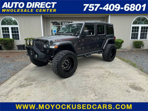 2019 Jeep Wrangler Unlimited for sale at Auto Direct Wholesale Center in Moyock NC