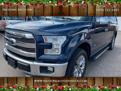 2016 Ford F-150 for sale at Nations Auto Inc. in Denver CO