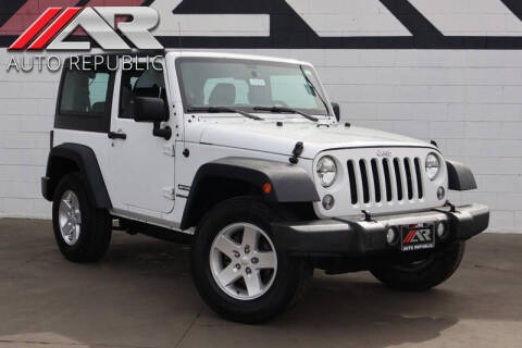 2016 Jeep Wrangler for sale at Auto Republic Fullerton in Fullerton CA