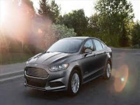 2016 Ford Fusion for sale at Credit Connection Sales in Fort Worth TX