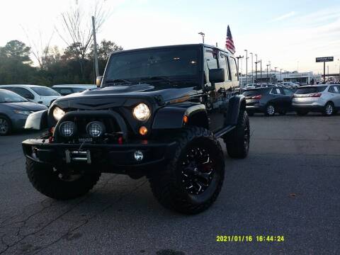 2016 Jeep Wrangler Unlimited for sale at Auto America in Charlotte NC