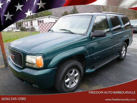 2000 GMC Yukon for sale at Freedom Auto Barbourville in Bimble KY