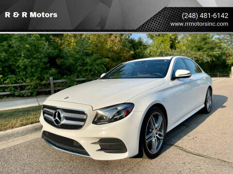 2017 Mercedes-Benz E-Class for sale at R & R Motors in Waterford MI