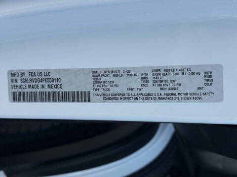 2023 RAM ProMaster 2500 159 WB