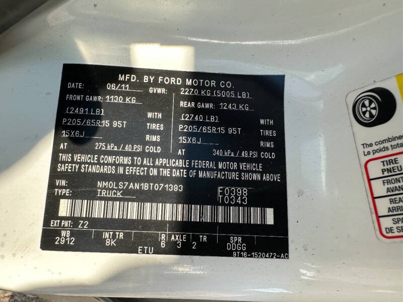 2011 Ford Transit Connect XL