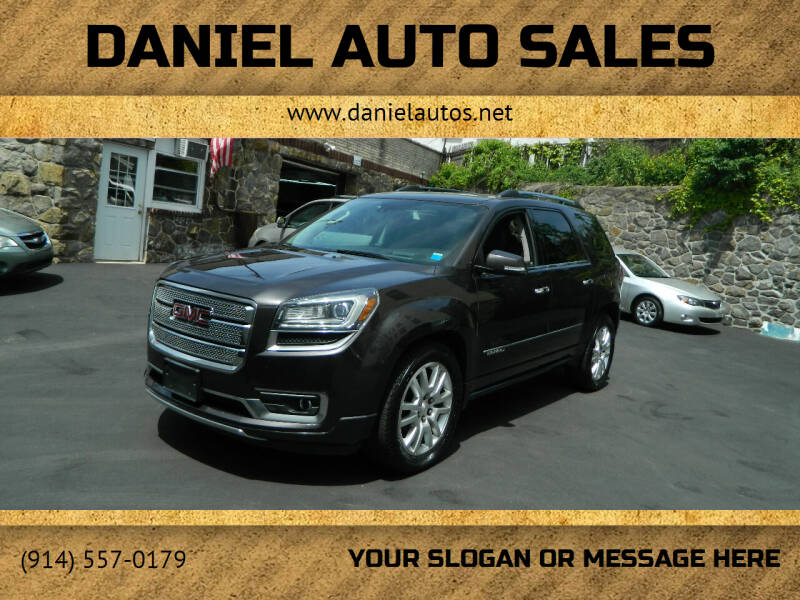 2015 GMC Acadia for sale at Daniel Auto Sales in Yonkers NY