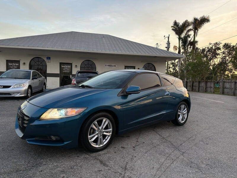 2011 Honda CR-Z for sale at Supreme Motor Sports in North Fort Myers FL